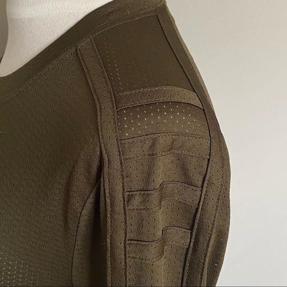 Helmut Lang Green Sport Mesh Tunic Top, XS - Picture 5 of 8